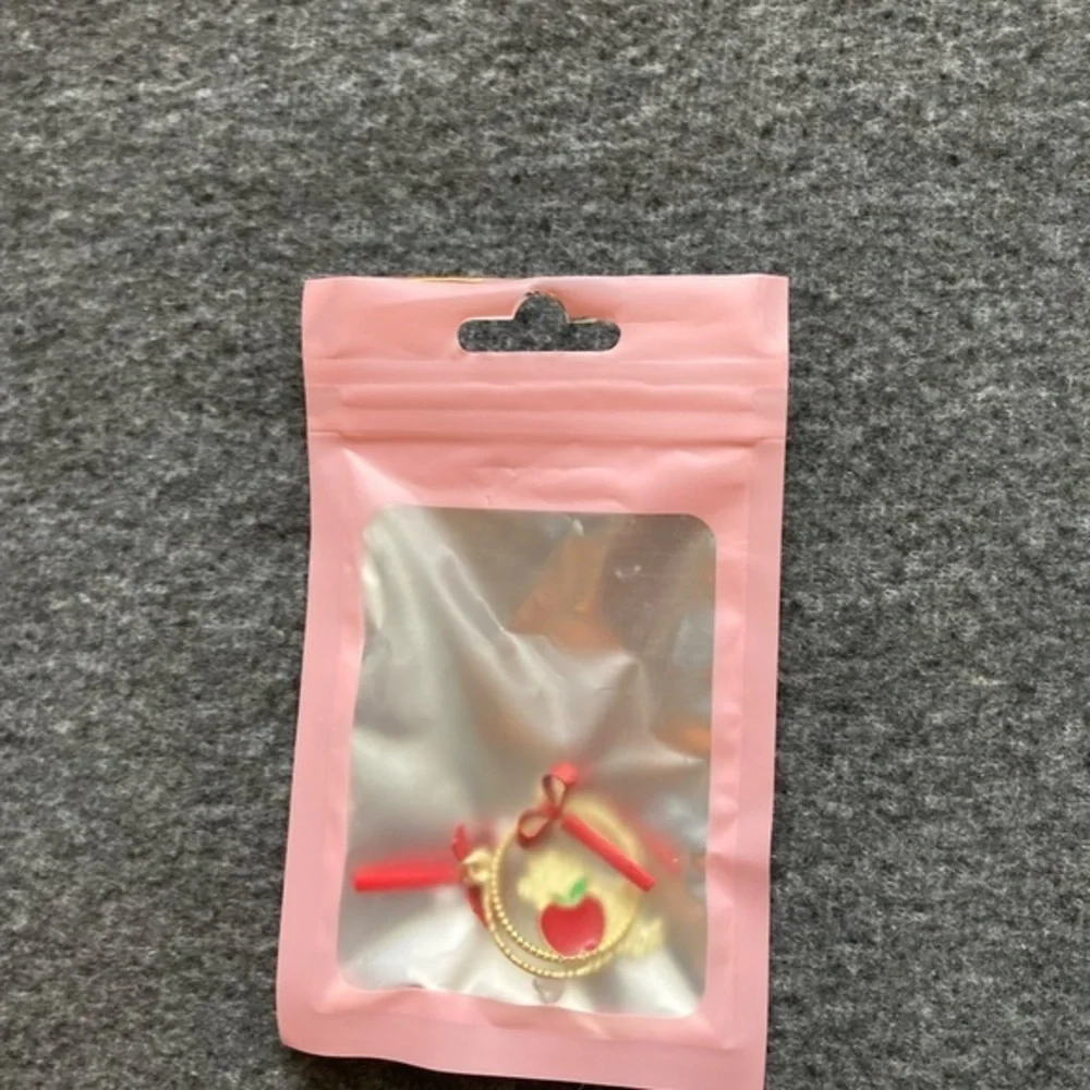 Princess Snow White‎ Fairy Tale Earrings – Gold Apple & Silhouette Asymmetrical
